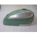 ARIEL SQ4 MARK II SQUARE FOUR 4H 4G  MODEL GAS FUEL PETROL TANK CHROMED AND GREEN PAINTED